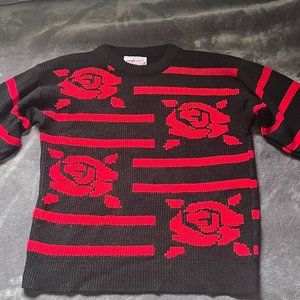 Black Red JAMENITS Sweater